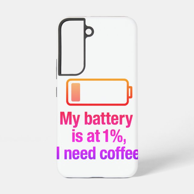 Coque Samsung Galaxy Mode de Charge Activé – Restez Alimenté ! (Verso)
