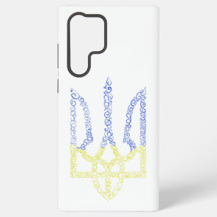 Coque Samsung Galaxy Modèle de spirale du trident tryzub du blason de l