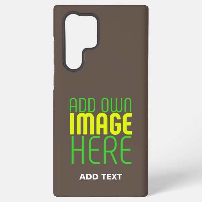 COQUE SAMSUNG GALAXY MODELE DE TEXTE D'IMAGE DE CAFÉ SIMPLE ÉDITABLE MO (Verso)
