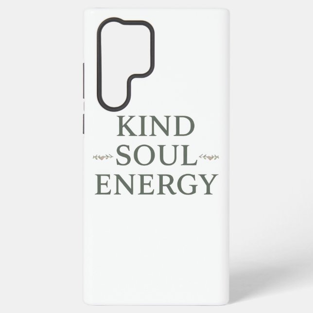 Coque Samsung Galaxy Modern Zen Positive Energy Quote (Verso)