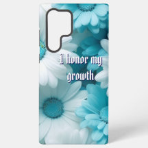 Moderne Floral Bleu