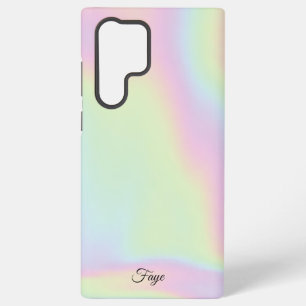 Coque Samsung Galaxy Moderne Simple Colorful dégradé arc-en-ciel galaxi