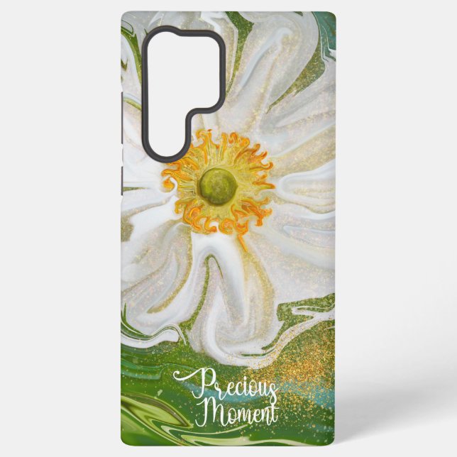 Coque Samsung Galaxy Moment précieux - Puissance de fleur de l'anémone (Verso)
