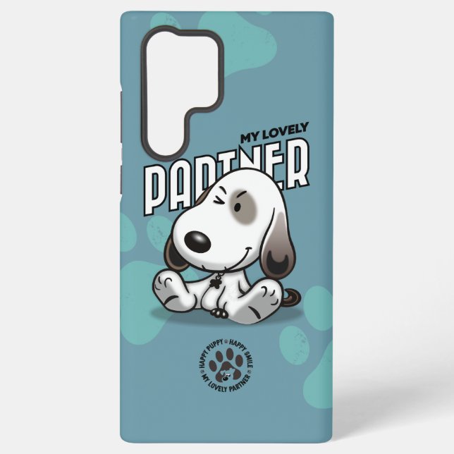 Coque Samsung Galaxy Mon adorable partenaire (Verso)