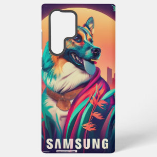 Coque Samsung Galaxy Mon chien mignon dans un Galaxy SM-S9210 vanille !