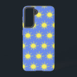 Coque Samsung Galaxy Mon étui téléphonique Sunshine (bleu ciel et jaune<br><div class="desc">Pour ceux qui aiment le soleil...  Mon oeuvre présente un arrière - plan bleu ciel aux soleils jaunes...  Idée cadeau...  pour les anniversaires,  les événements d'été,  les fêtes,  les vacances et plus...  ou ajouter un rayon de soleil à votre propre téléphone... </div>