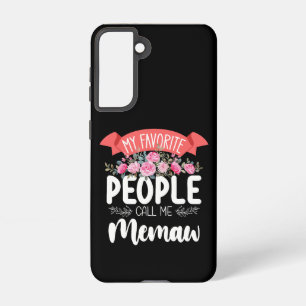 Coque Samsung Galaxy Mon peuple favori m'appelle Memaw Mother's Day