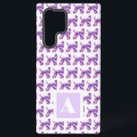 Coque Samsung Galaxy Monogramme de silhouette violette de chien de chie<br><div class="desc">Parfait pour n'importe quel amoureux des chiens, cet adorable Afghan Hound chien silhouette violet monogramme coque-maté coque iphone coque est sûr de faire votre téléphone look super mignon. Avec ses couleurs funky et sa silhouette de race de chien, vous n'aurez pas besoin de chercher plus loin pour un look élégant...</div>