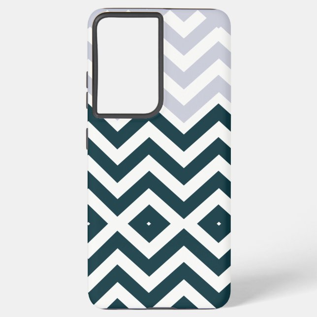Coque Samsung Galaxy Monogramme rustique Super chic (Verso)