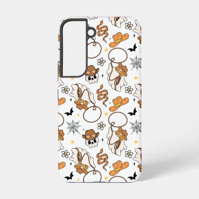 Coque Samsung Galaxy Monte le Fantôme Rétro Mignon Country Épouvantable (Verso)