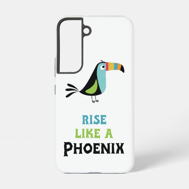 Coque Samsung Galaxy Montez comme un Phoenix (Verso)