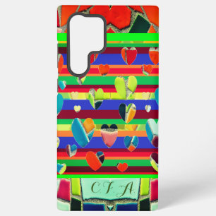 Coque Samsung Galaxy Mosaïque Abstraite