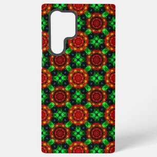 Coque Samsung Galaxy Motif abstrait élégant boho moderne floral #504