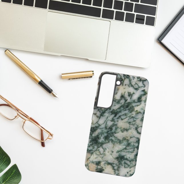 Coque Samsung Galaxy Motif Agate de l'arbre vert (In Situ)