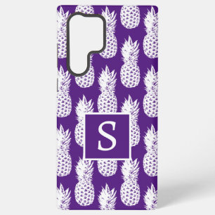Coque Samsung Galaxy Motif amateur d'ananas violet
