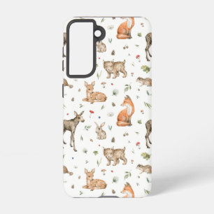 Coque Samsung Galaxy Motif animal de bois mou