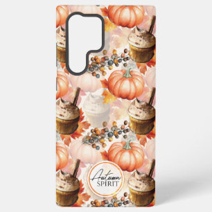 Coque Samsung Galaxy Motif aquarelle cosy d'esprit d'automne