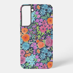 Coque Samsung Galaxy Motif aquarelle floral