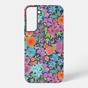 Coque Samsung Galaxy Motif aquarelle floral