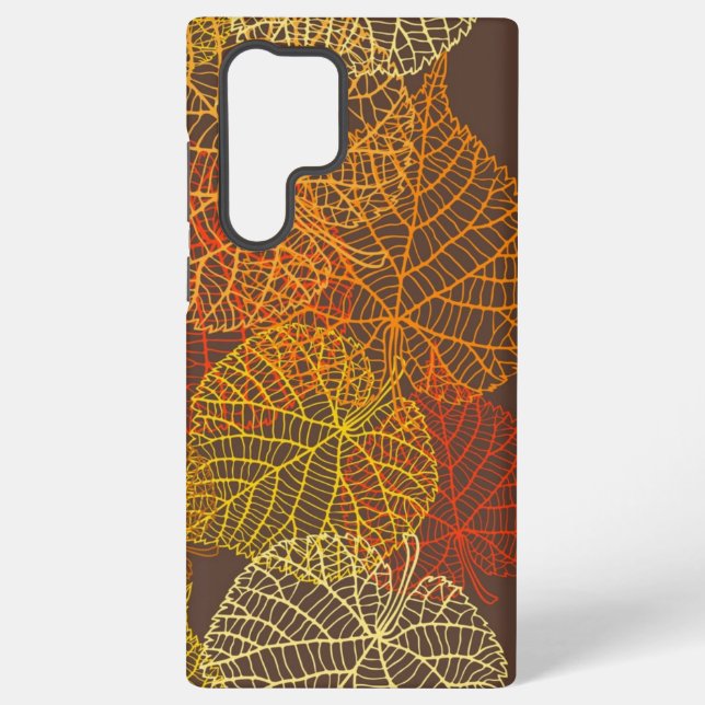 Coque Samsung Galaxy Motif automne (Verso)