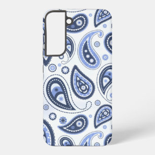 Coque Samsung Galaxy Motif Blue Paisley