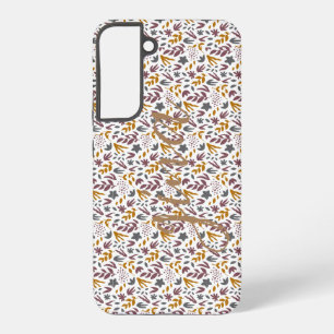Coque Samsung Galaxy Motif Botanique Personnaliser