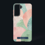 Coque Samsung Galaxy Motif d'aquarelle rose Cactus<br><div class="desc">Ce boîtier téléphonique mignon et moderne présente votre nom avec motif cactus en rose et vert. Personnalisez-le selon vos besoins. Vous pouvez trouver des produits correspondants dans mon magasin.</div>