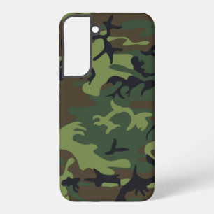 Coque Samsung Galaxy Motif de camouflage vert militaire