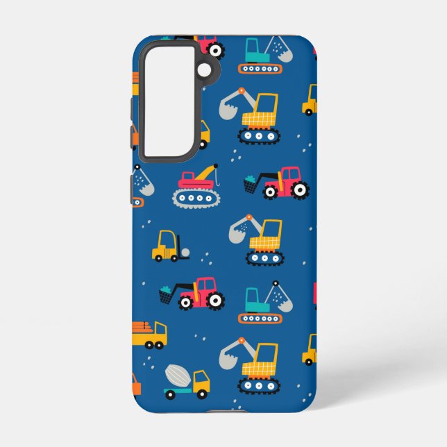 Coque Samsung Galaxy Motif de déplacement de construction mûre (Verso)