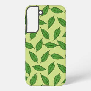 Coque Samsung Galaxy Motif De Feuilles, Motif De Feuilles, Feuilles De