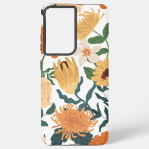 Coque Samsung Galaxy Motif de fleurs