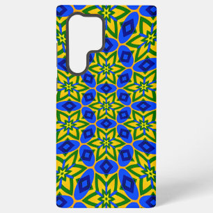 Coque Samsung Galaxy Motif de fleurs abstraites élégantes