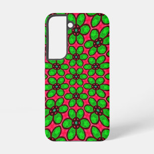 Coque Samsung Galaxy Motif de fleurs abstraites mignonnes