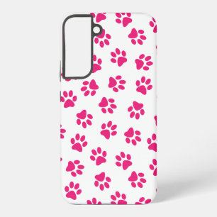 Coque Samsung Galaxy Motif De Pailles, Paniers De Chien, Pailles Roses
