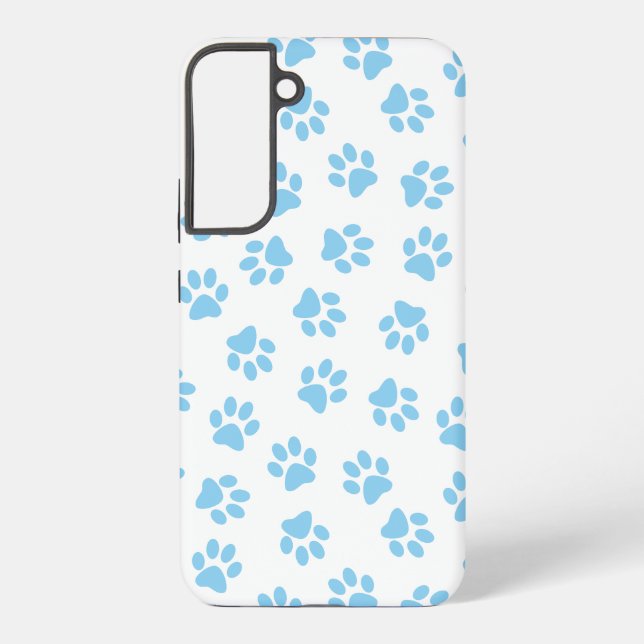 Coque Samsung Galaxy Motif De Pâtes, Poches De Chien, Bébé Pâtes Bleues (Verso)
