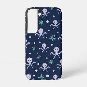 Coque Samsung Galaxy Motif de Pieuvre Mignonne