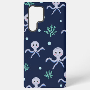 Coque Samsung Galaxy Motif de Pieuvre Mignonne