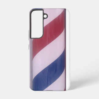 Coque Samsung Galaxy Motif de Pôle de Barbier S22