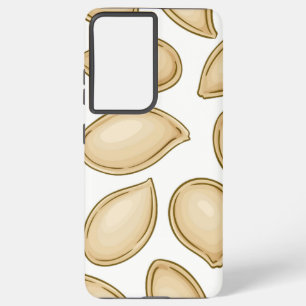 Coque Samsung Galaxy motif de semences citrouille