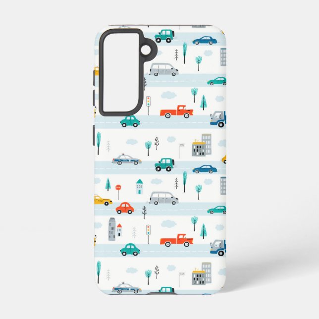 Coque Samsung Galaxy Motif de véhicule routier migre (Verso)