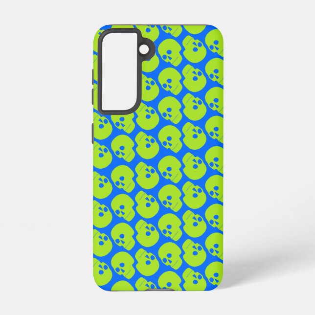 Coque Samsung Galaxy Motif des crânes latéraux (Verso)