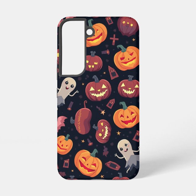 Coque Samsung Galaxy Motif d'Halloween Galaxy Coque (Verso)