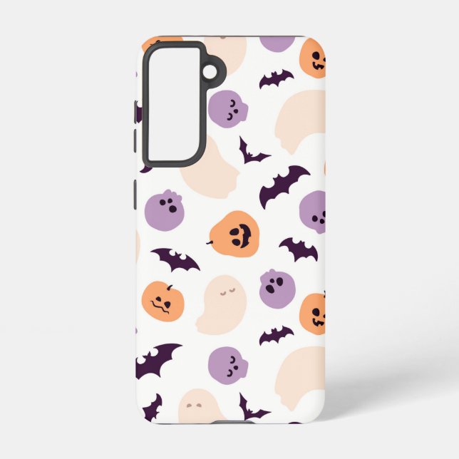 Coque Samsung Galaxy Motif d'Halloween pour enfants amusants (Verso)