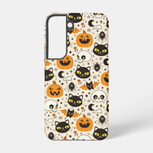 Coque Samsung Galaxy Motif d'Halloween rétro