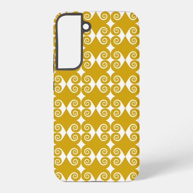 Coque Samsung Galaxy Motif Diamant Bouclé (Verso)