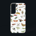 Coque Samsung Galaxy Motif d'illustration coloré d'insectes Vintages<br><div class="desc">Un bel insecte coloré illustration motif présentant différents types d'insectes,  insectes,  papillons,  chenilles,  etc. Un design idéal pour tous ceux qui aiment la nature,  les insectes,  les insectes,  les illustrations vintages,  etc.</div>
