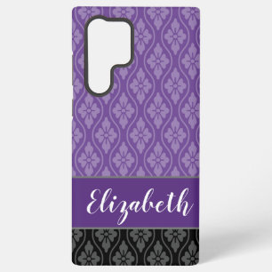 Coque Samsung Galaxy Motif élégant japonais Tatewaku violet