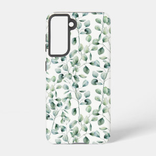 Coque Samsung Galaxy Motif Eucalyptus aquarelle