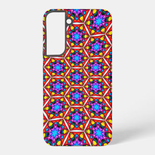 Coque Samsung Galaxy Motif floral abstrait élégant