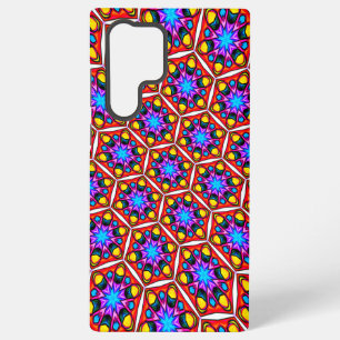 Coque Samsung Galaxy Motif floral abstrait élégant
